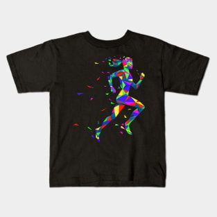 Girl running Kids T-Shirt